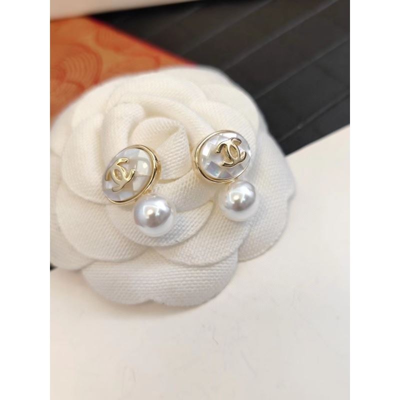 Ch*el earrings